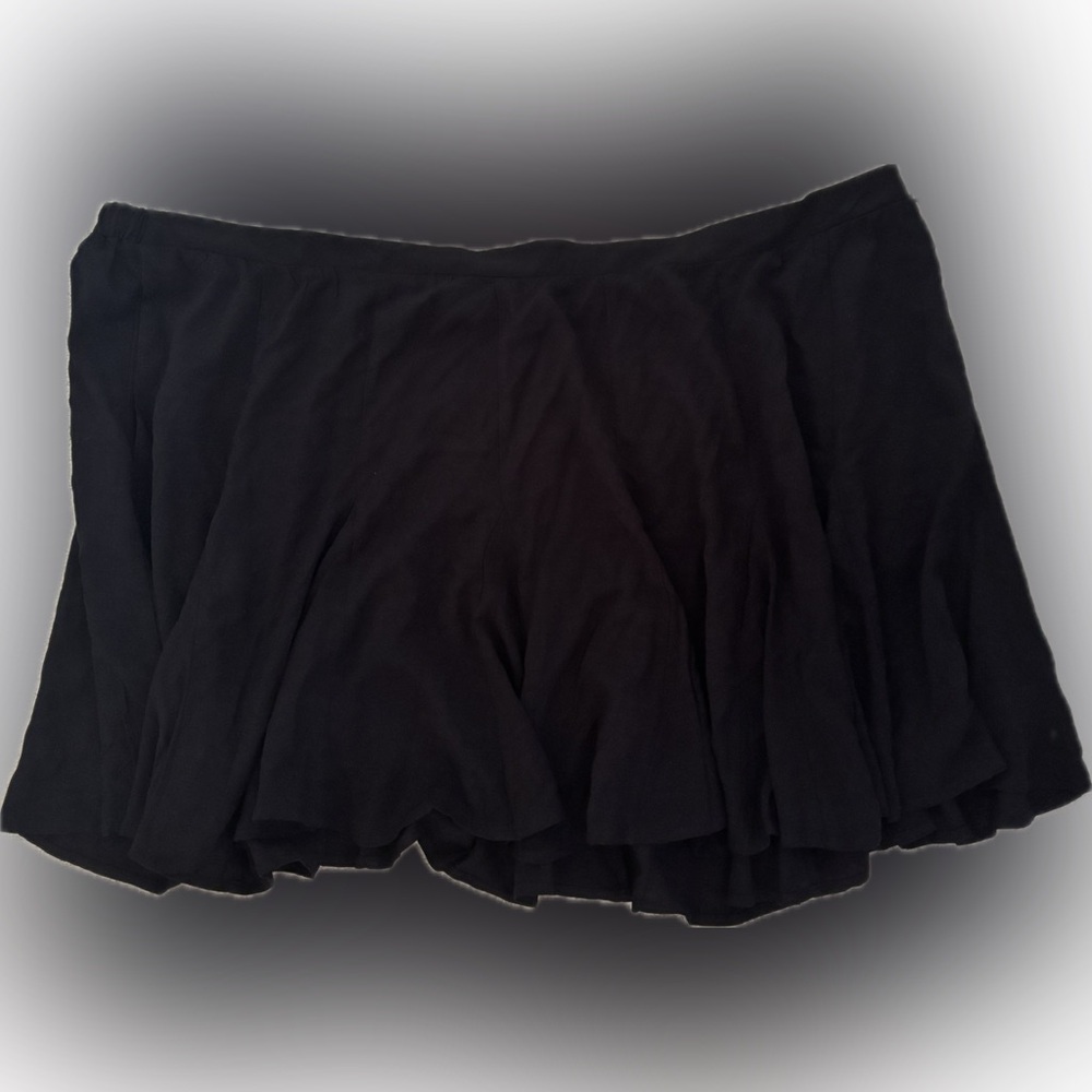 Black Flowy Skirt
